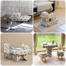 將圖片載入圖庫檢視器 MU-01 丹麥MODU成長積木套件–夢想家系列 (黃色 / 紅色 / 藍色)