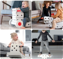 將圖片載入圖庫檢視器 MU-01 丹麥MODU成長積木套件–夢想家系列 (黃色 / 紅色 / 藍色)