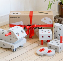 將圖片載入圖庫檢視器 MU-01 丹麥MODU成長積木套件–夢想家系列 (黃色 / 紅色 / 藍色)